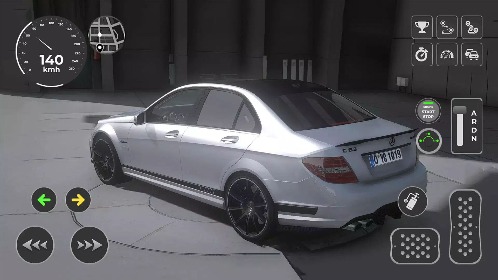 Drive Mercedes C63 Drift Rider Screenshot4