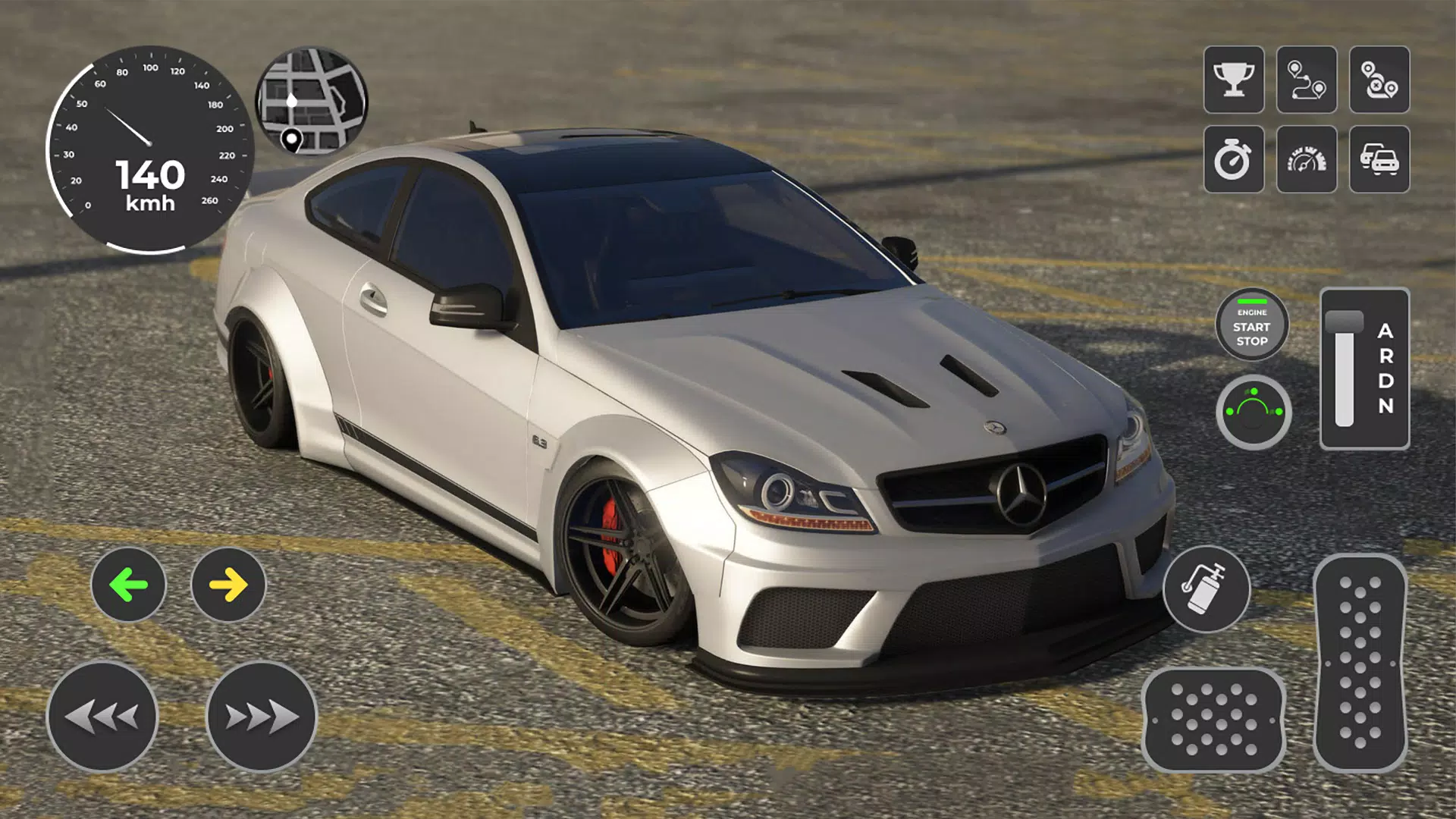 Drive Mercedes C63 Drift Rider Screenshot6