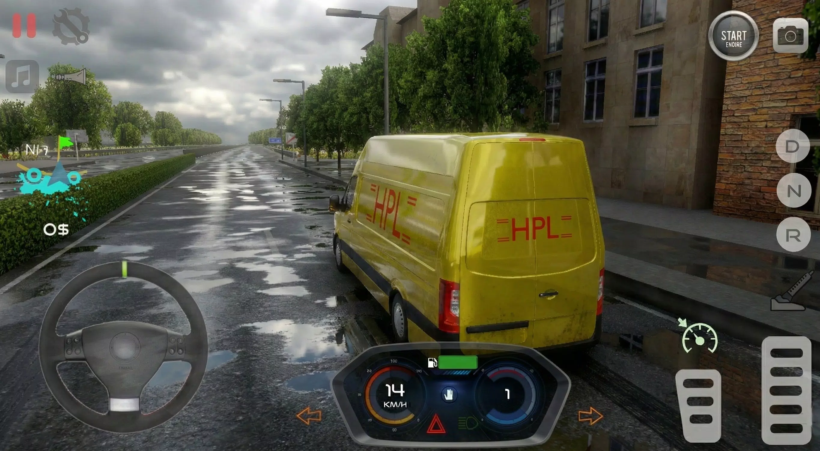 Minibus Car Simulator Real Van Screenshot4