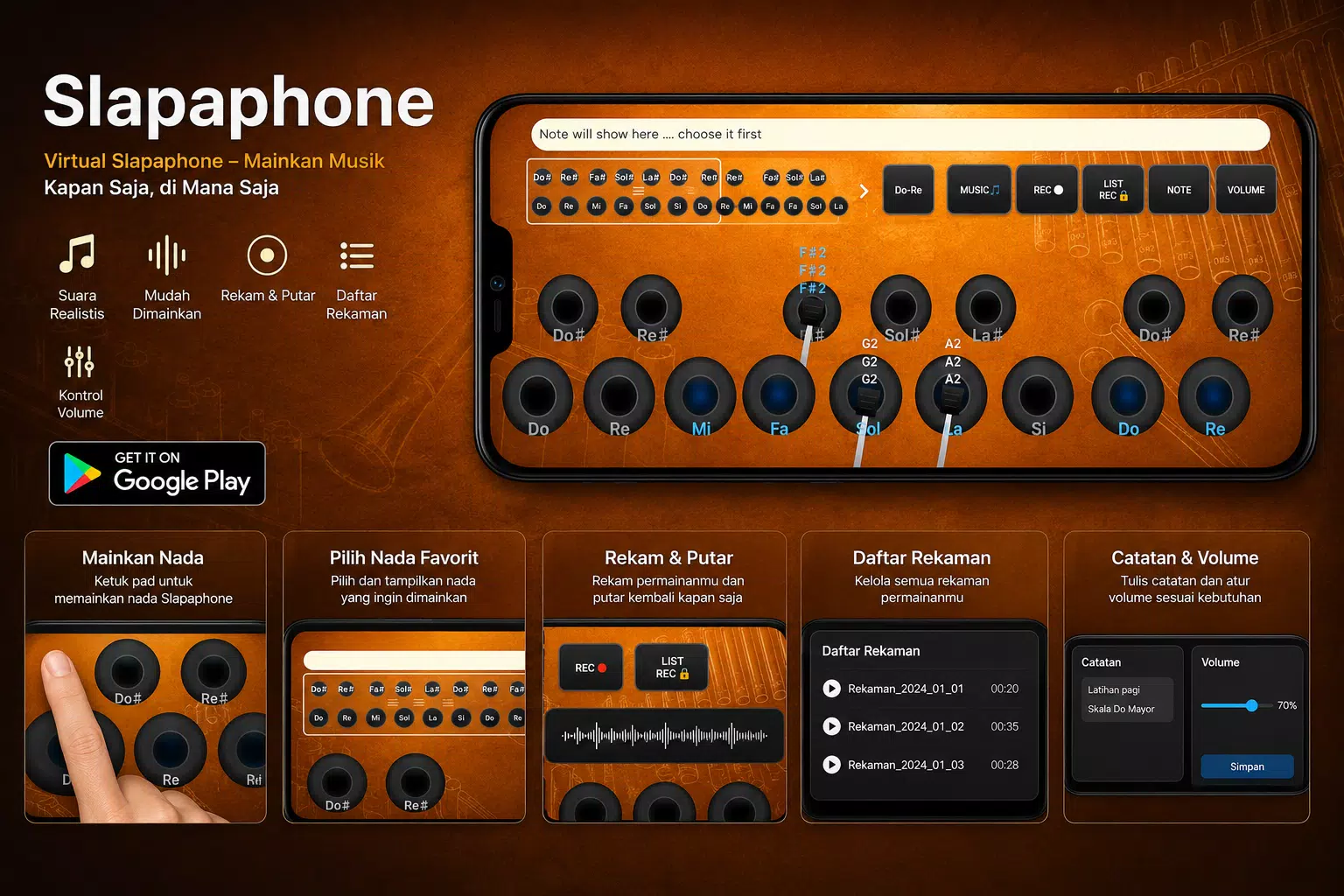 Slapaphone: PVC Music Screenshot1