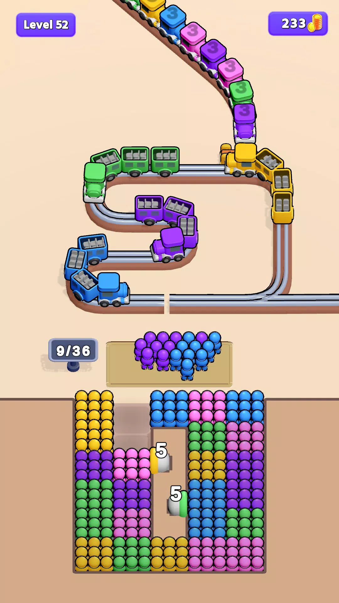 Color Crowd Sort Screenshot1