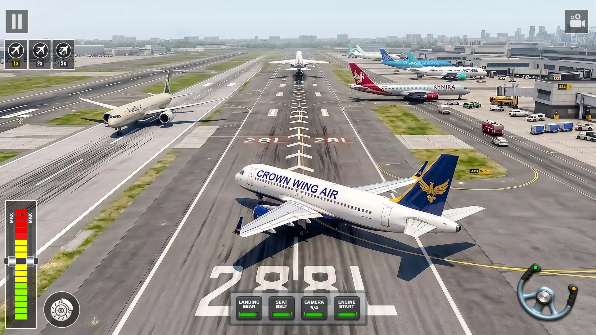 City Airplane Flight Sim Games Screenshot6