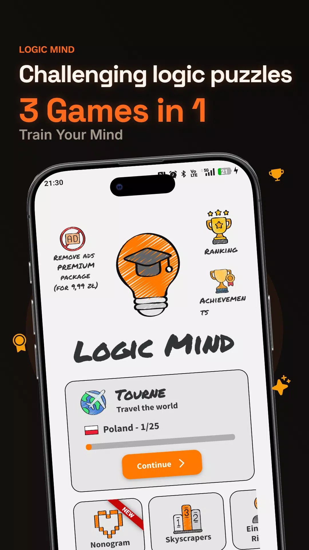 Logic Mind Puzzles Screenshot1