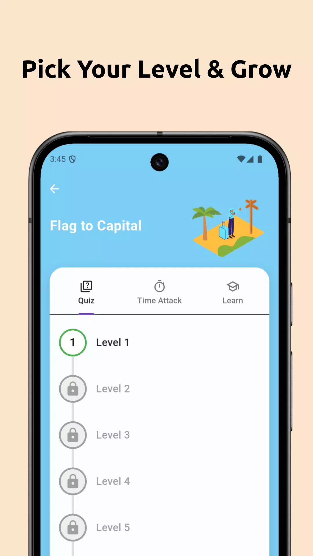 Capital Quiz: World Countries Screenshot2