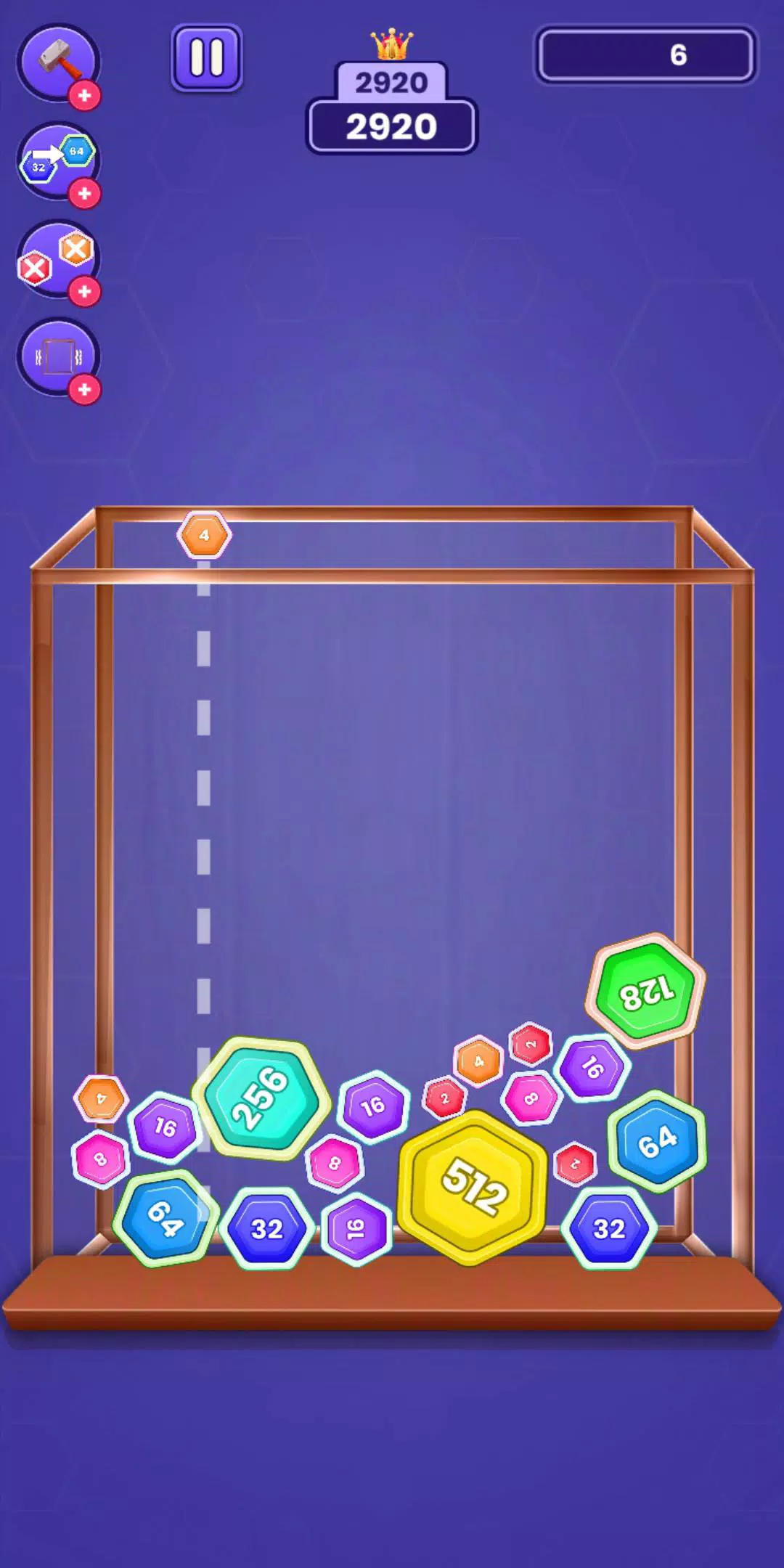 2048 Cube Jim: Merge Puzzle Screenshot5