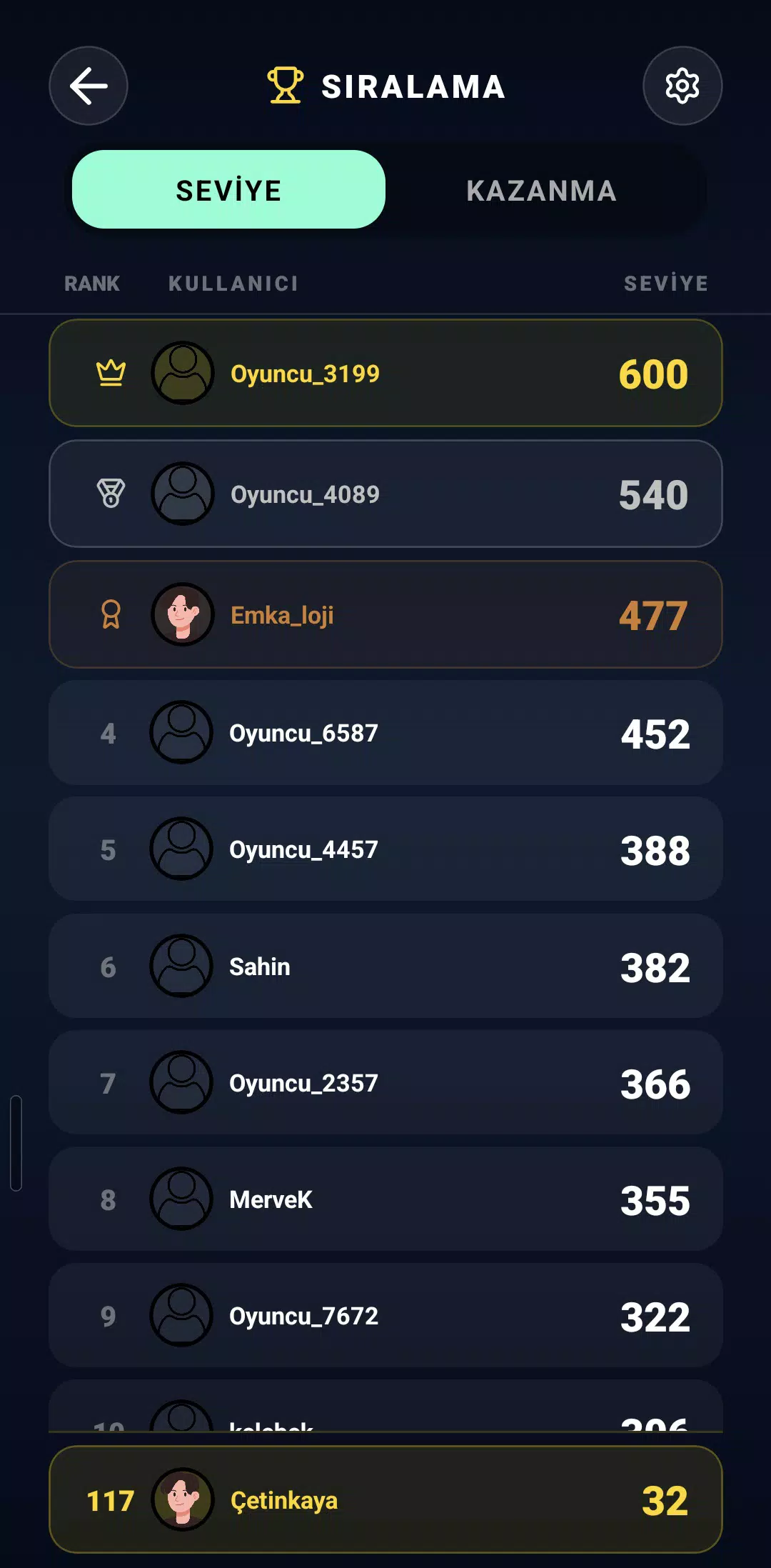 Kelime Oyunu Online Screenshot4