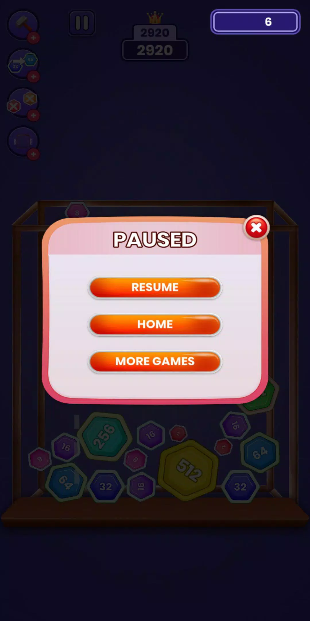 2048 Cube Jim: Merge Puzzle Screenshot6