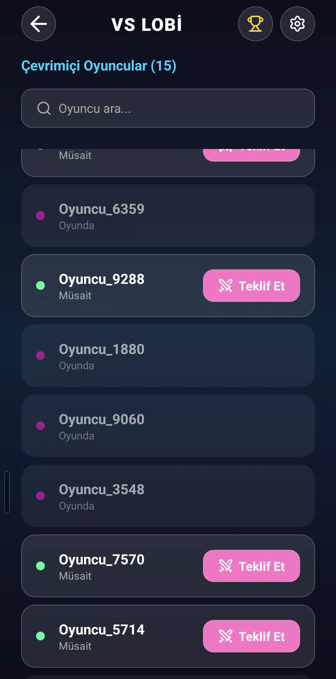 Kelime Oyunu Online Screenshot7