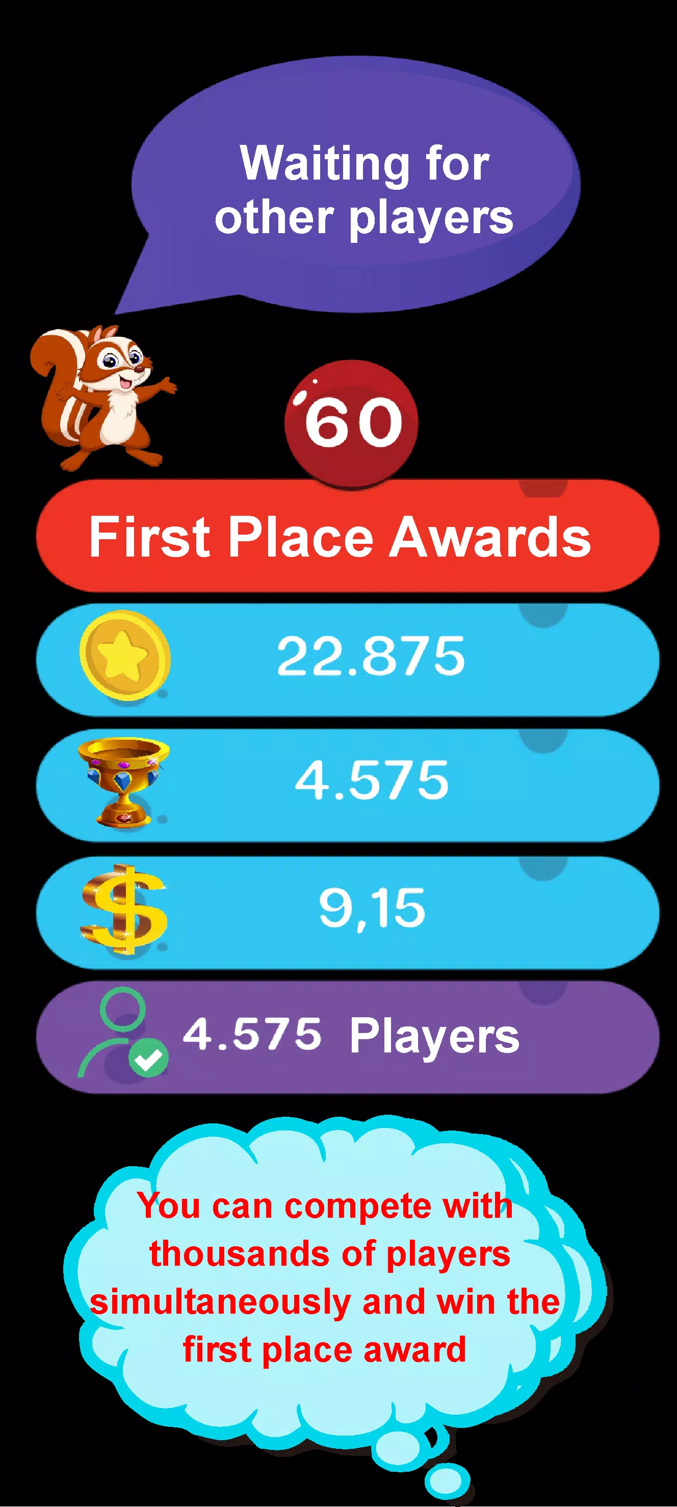 QuizG Online - Reward Money Screenshot2