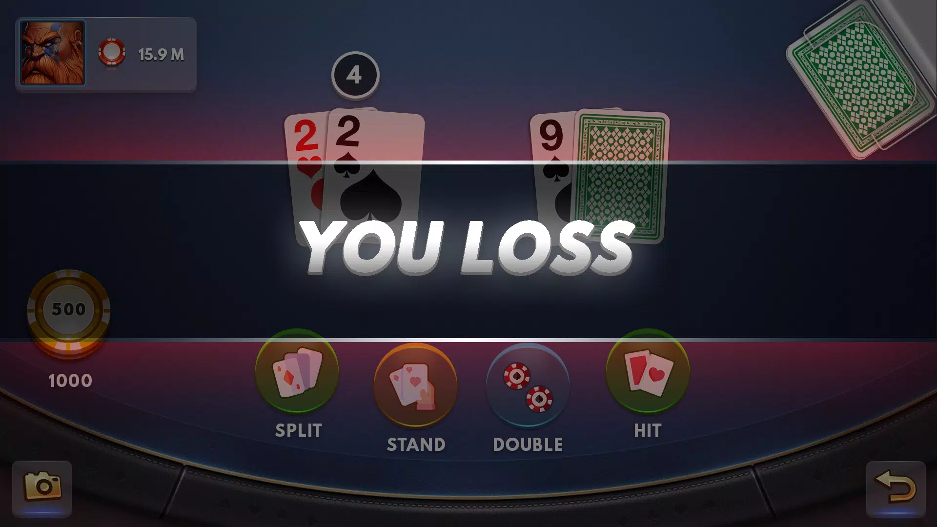 Blackjack - Baccarat Offline Screenshot5