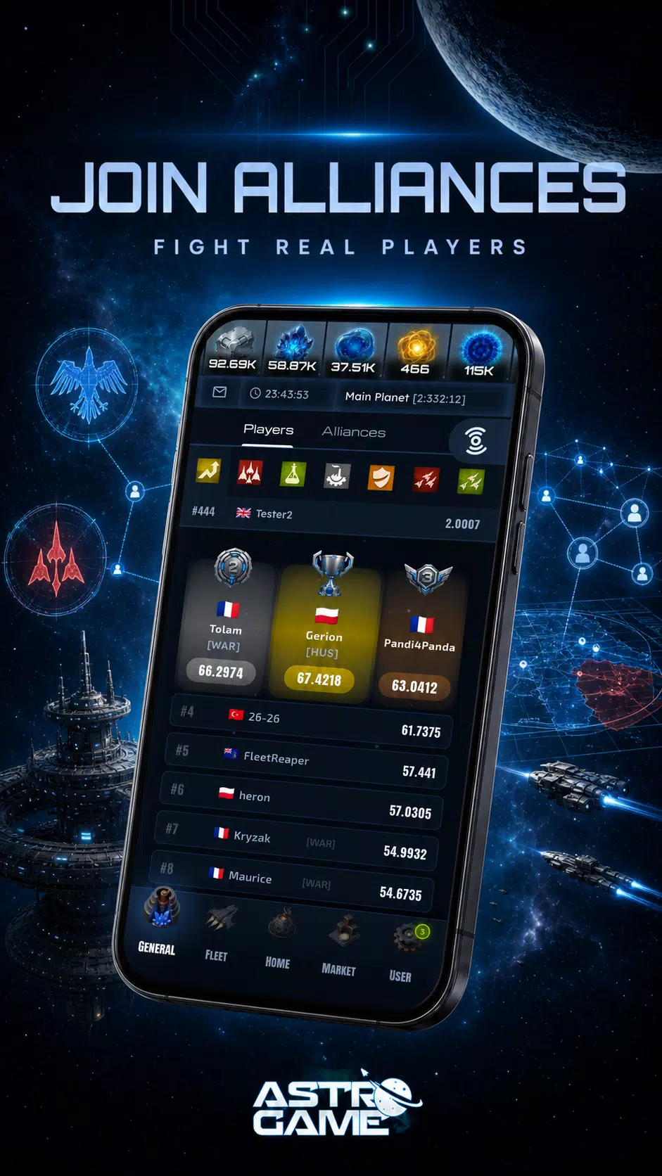 AstroGame: Space Strategy MMO Screenshot3