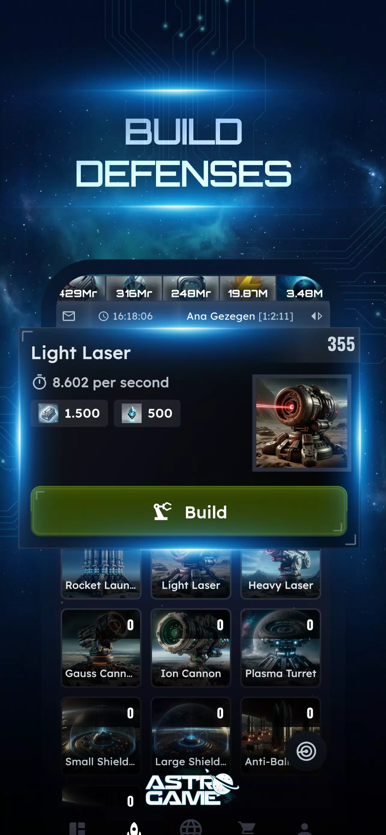 AstroGame: Space Strategy MMO Screenshot7