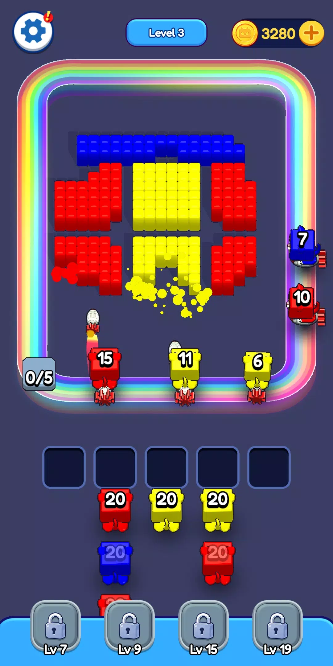 Pixel Flow - Cat Blast Screenshot2