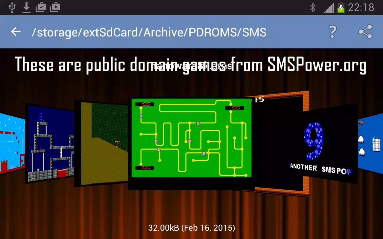 MasterGear - SMS/GG Emulator Screenshot4