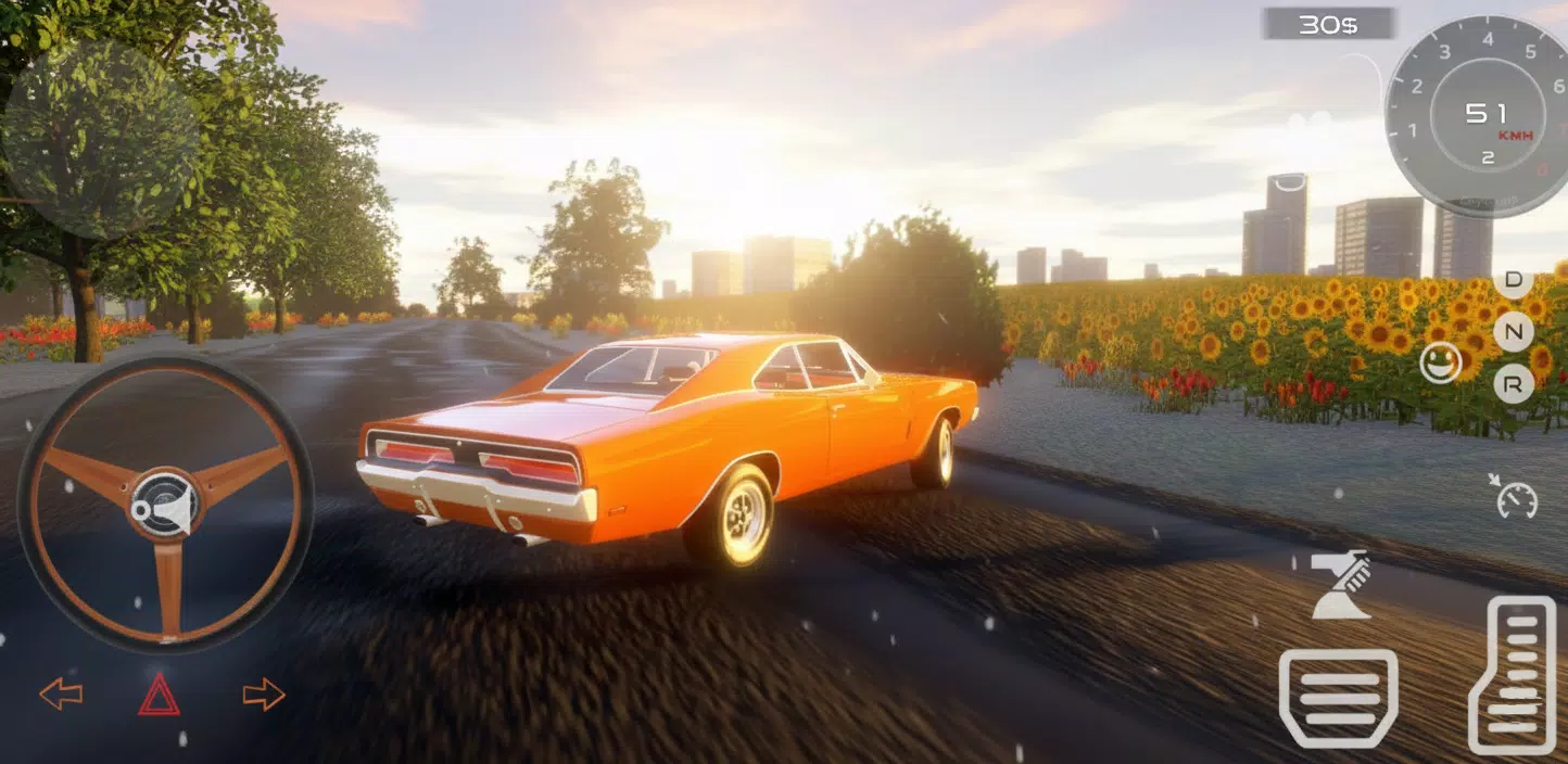 Car Simulator Old USA Driving Screenshot4