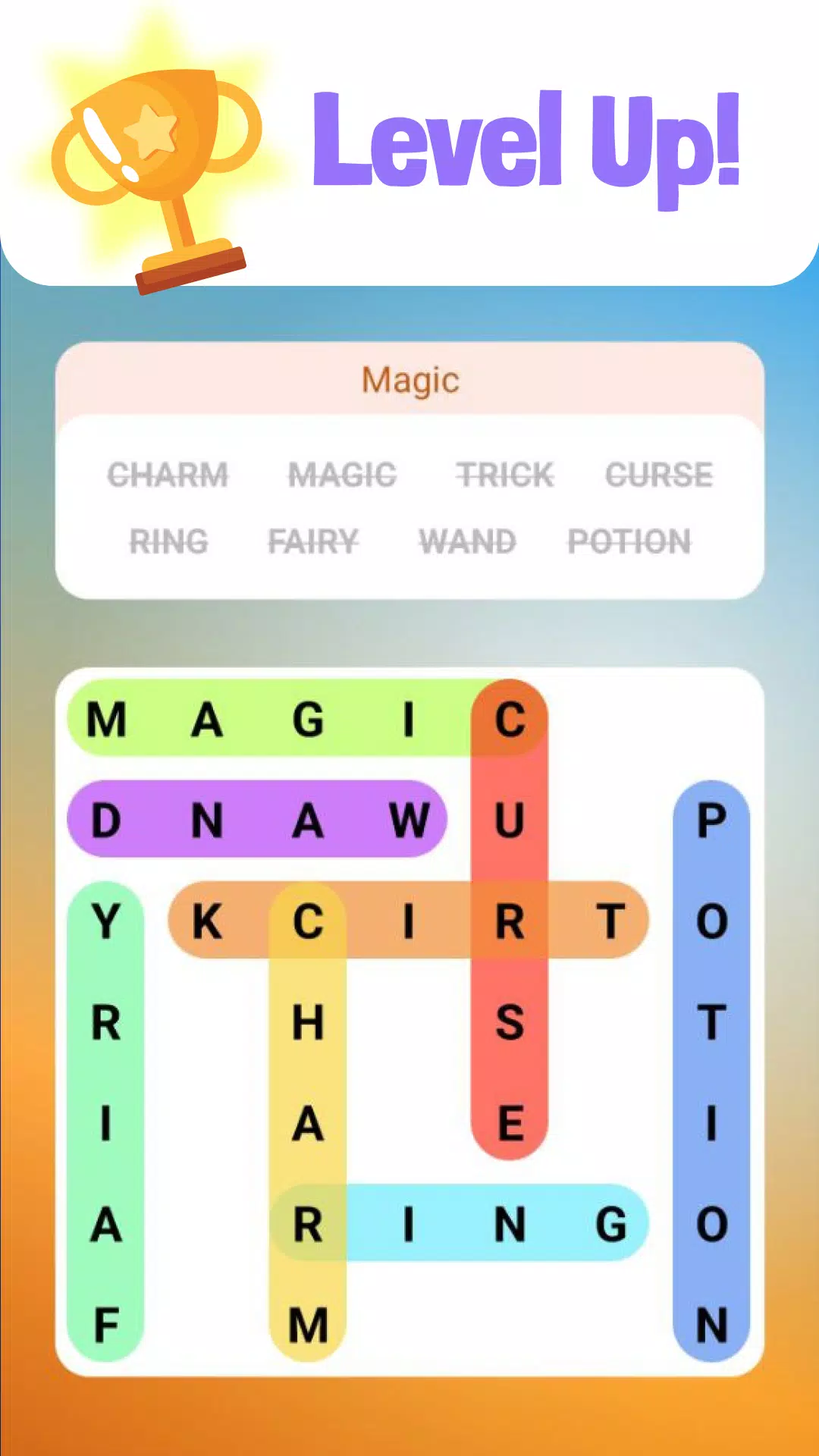 Word Search Offline Puzzles Screenshot8