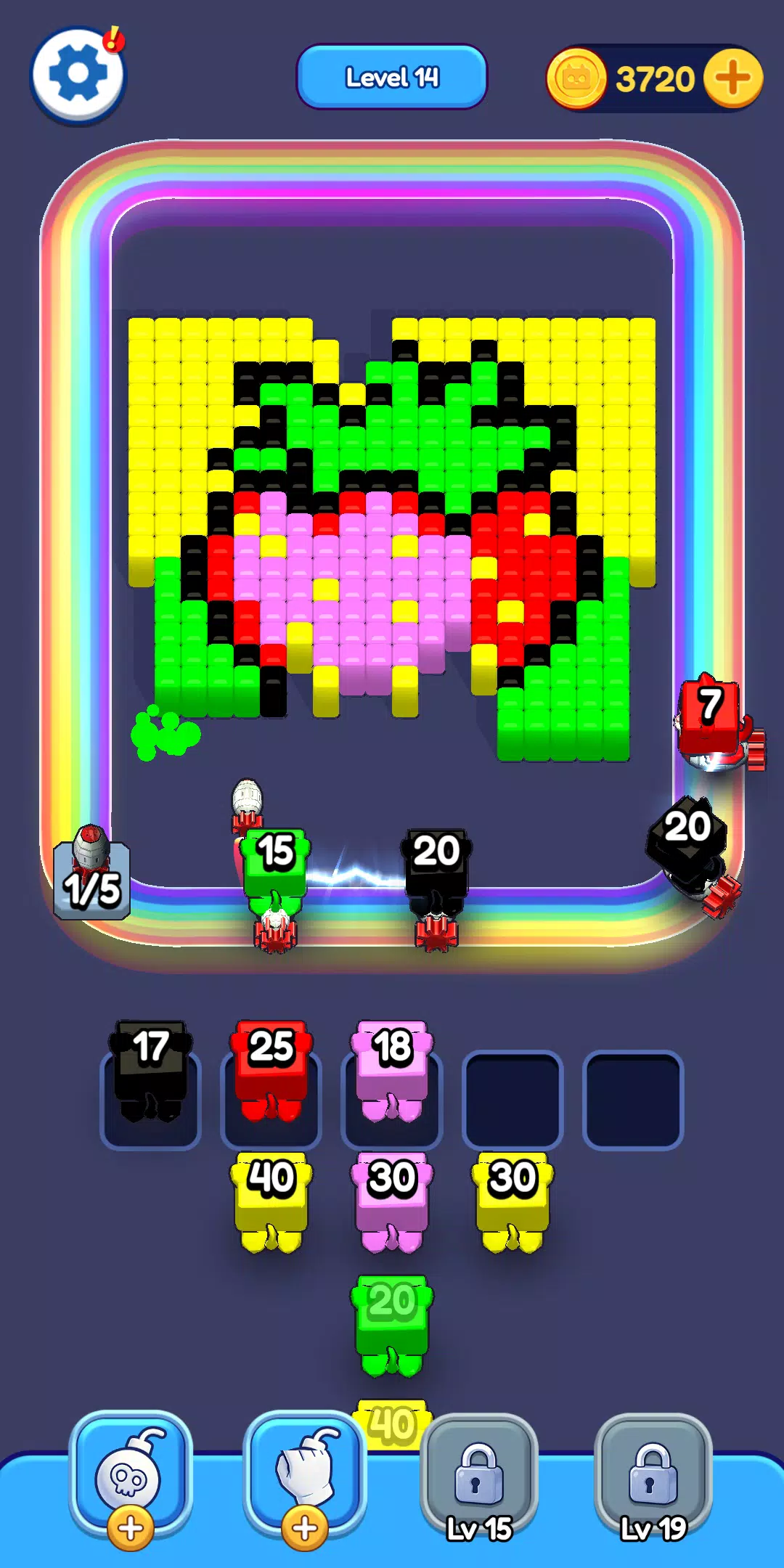 Pixel Flow - Cat Blast Screenshot6