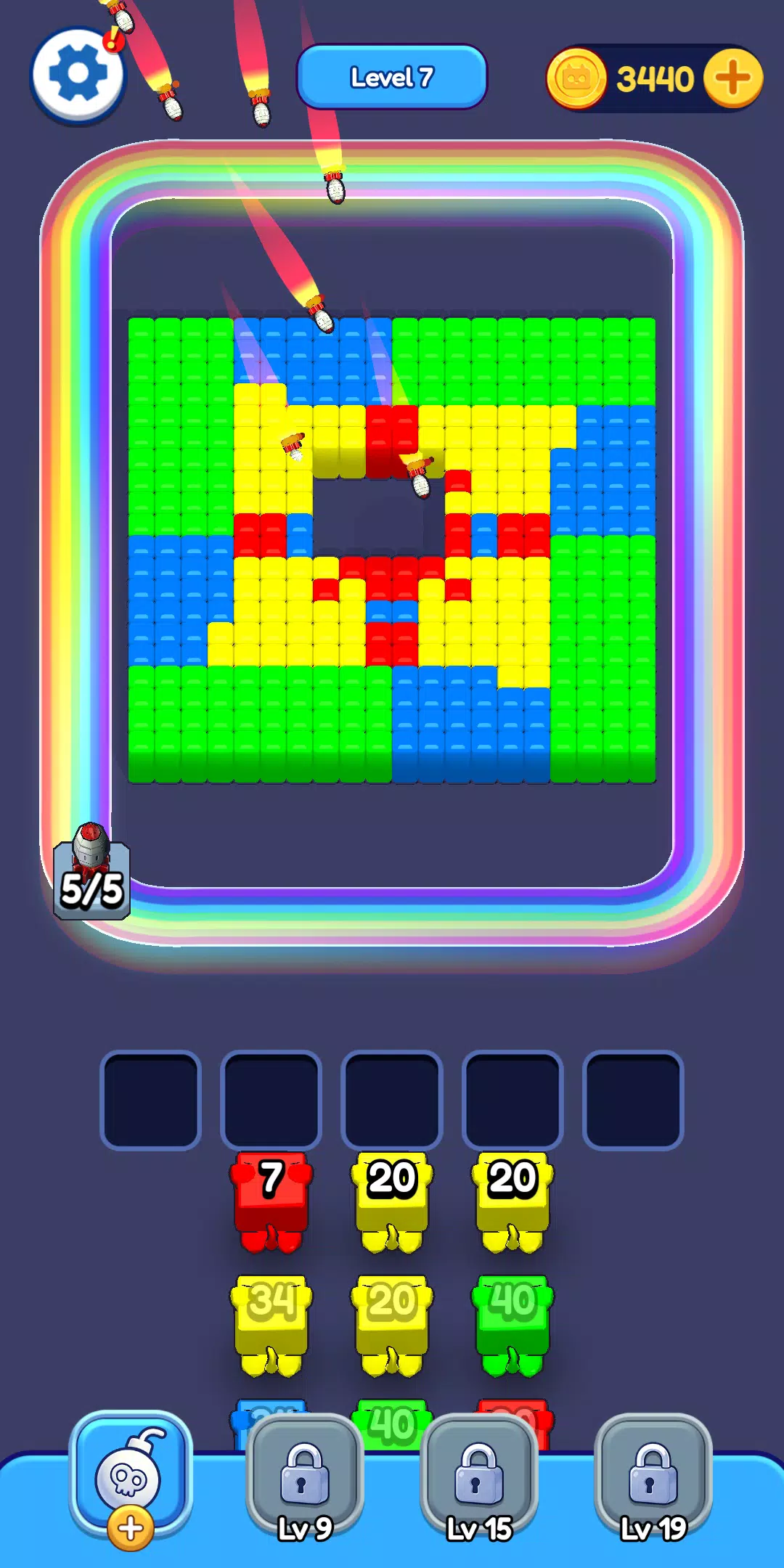 Pixel Flow - Cat Blast Screenshot3