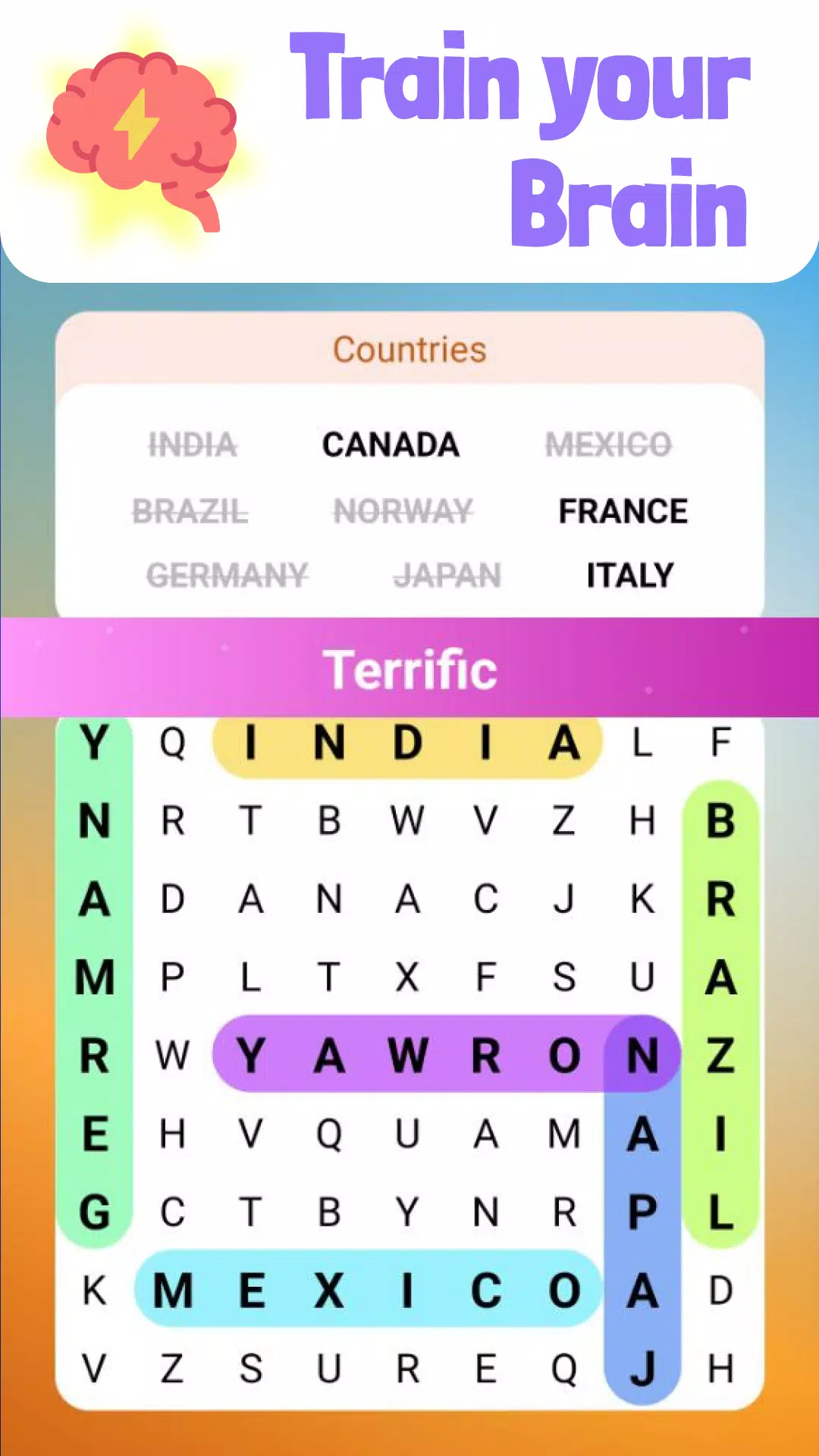 Word Search Offline Puzzles Screenshot2