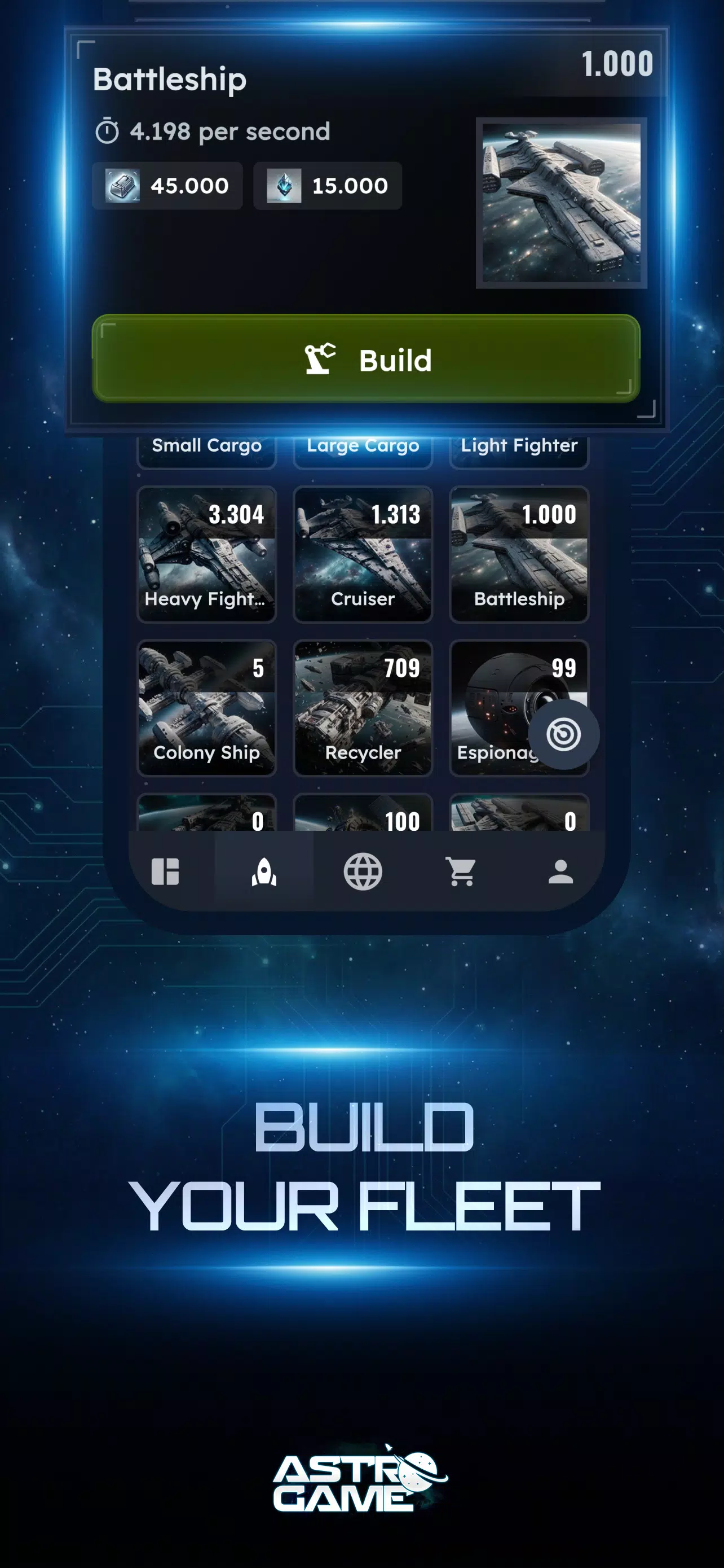 AstroGame: Space Strategy MMO Screenshot6