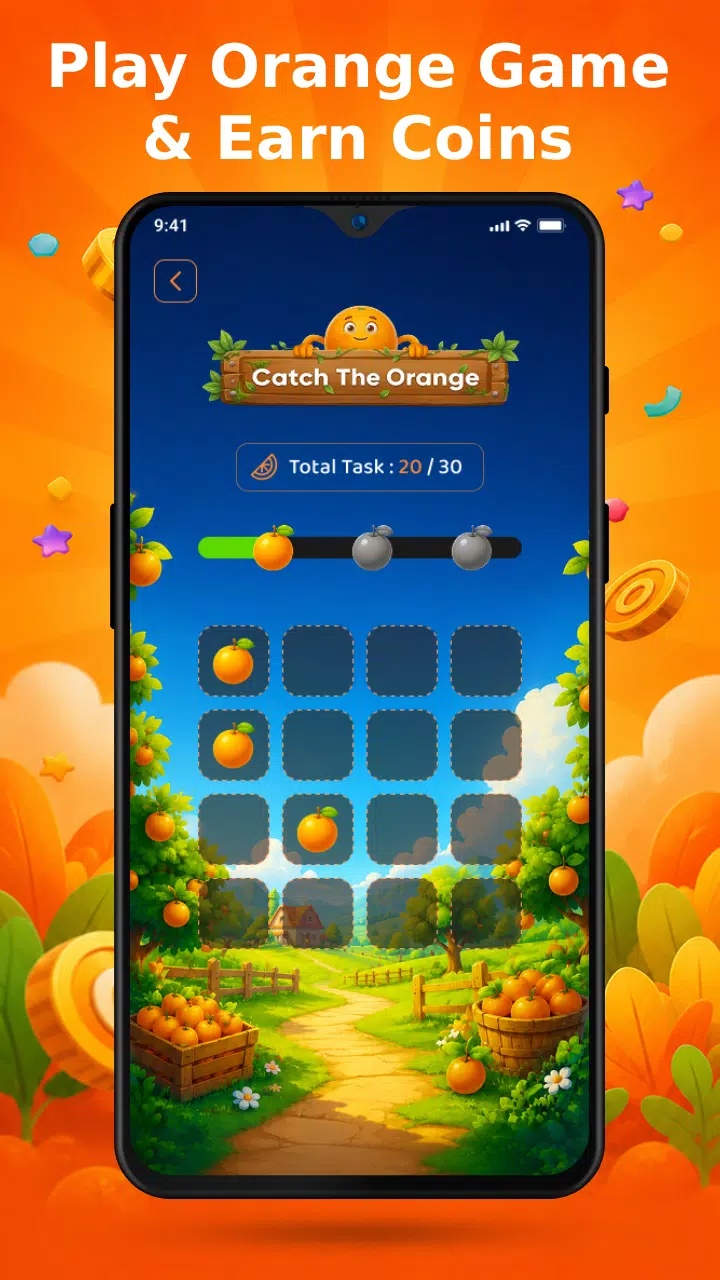 Orange Coins Screenshot2