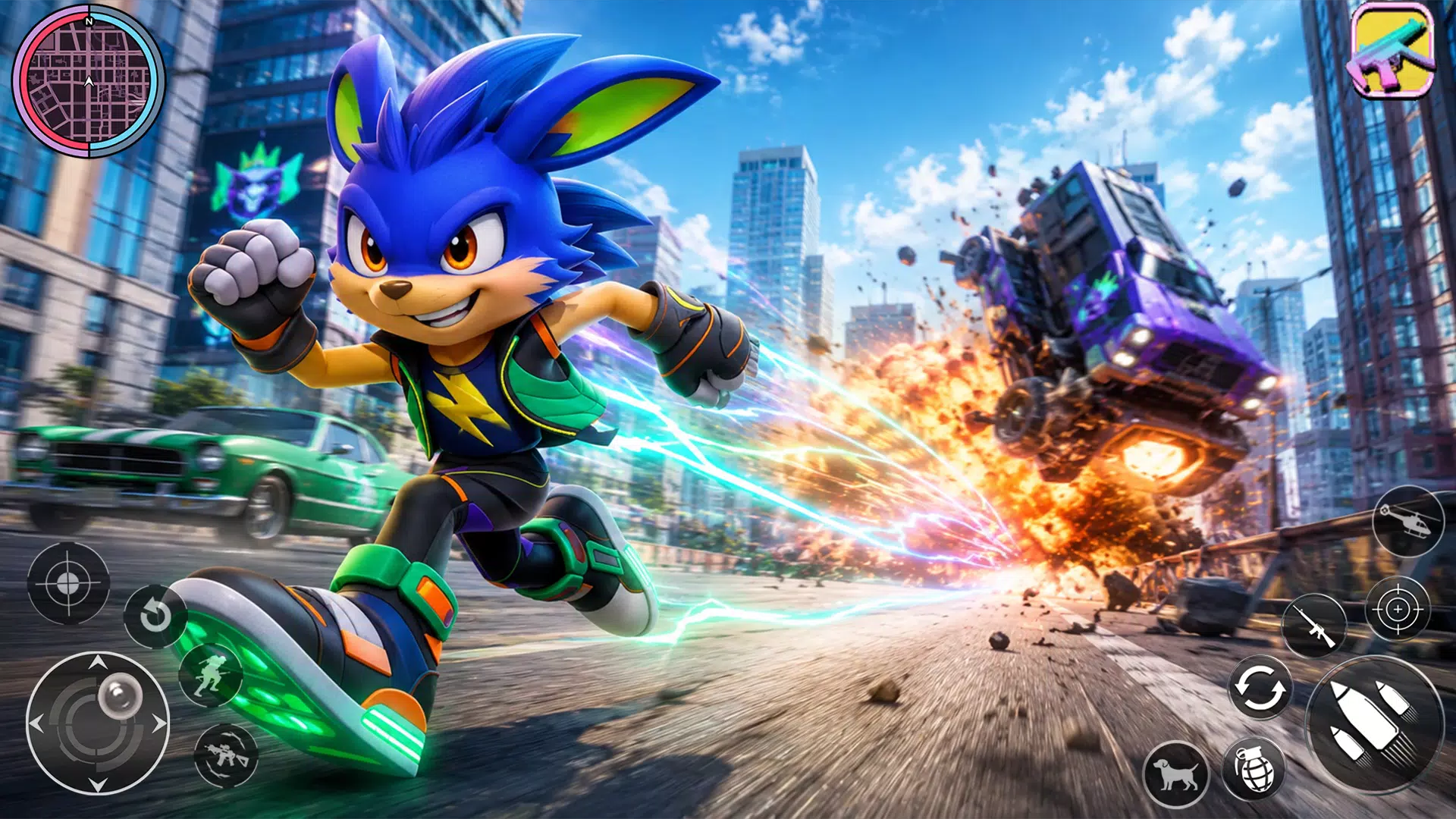 Super Speed Flash Hero 3D Screenshot8