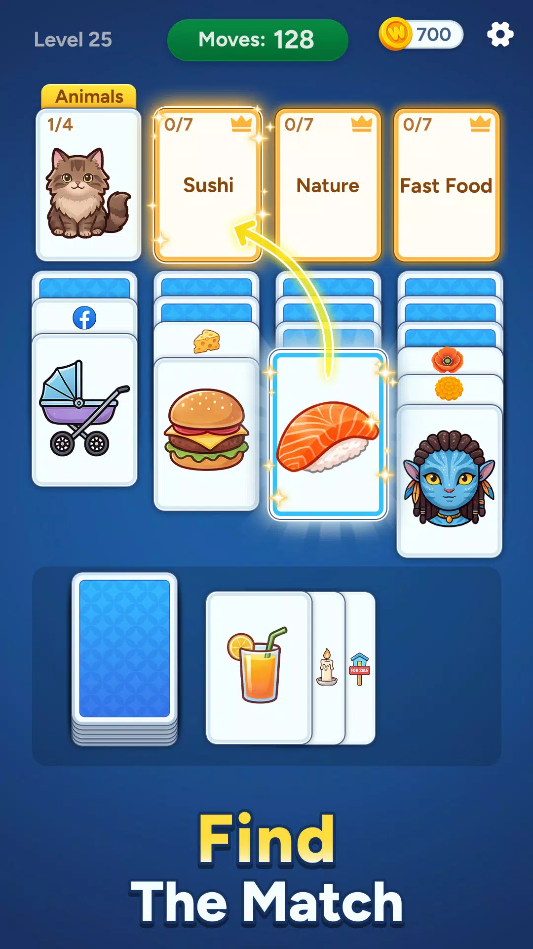 Solitaire Picture Associations Screenshot6