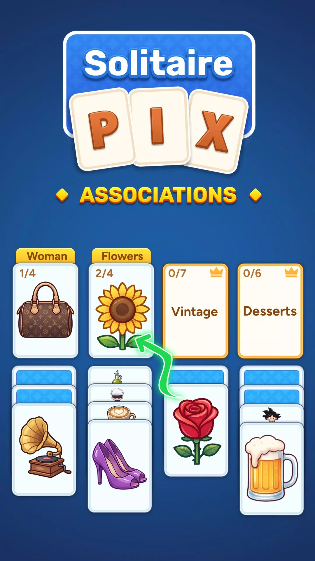 Solitaire Picture Associations Screenshot1