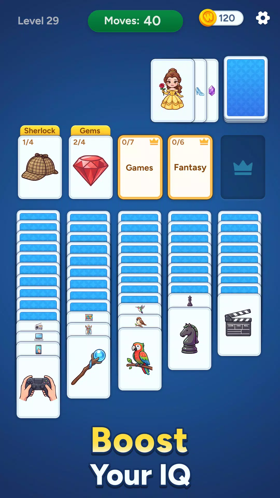 Solitaire Picture Associations Screenshot7