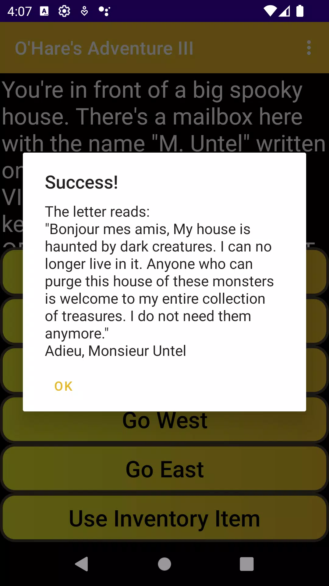 O'Hare III: Haunted Mansion Screenshot6