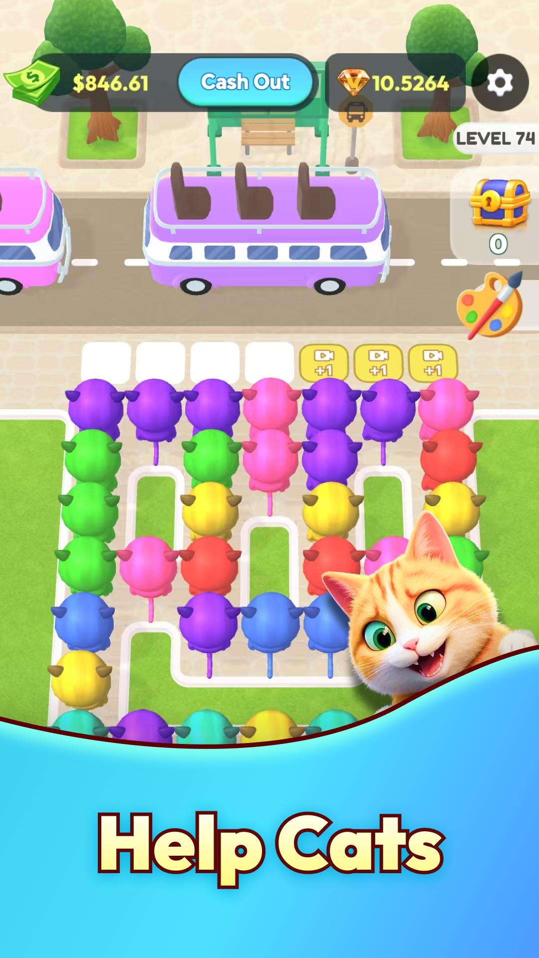 Blue Arrow & Tap Money Screenshot6