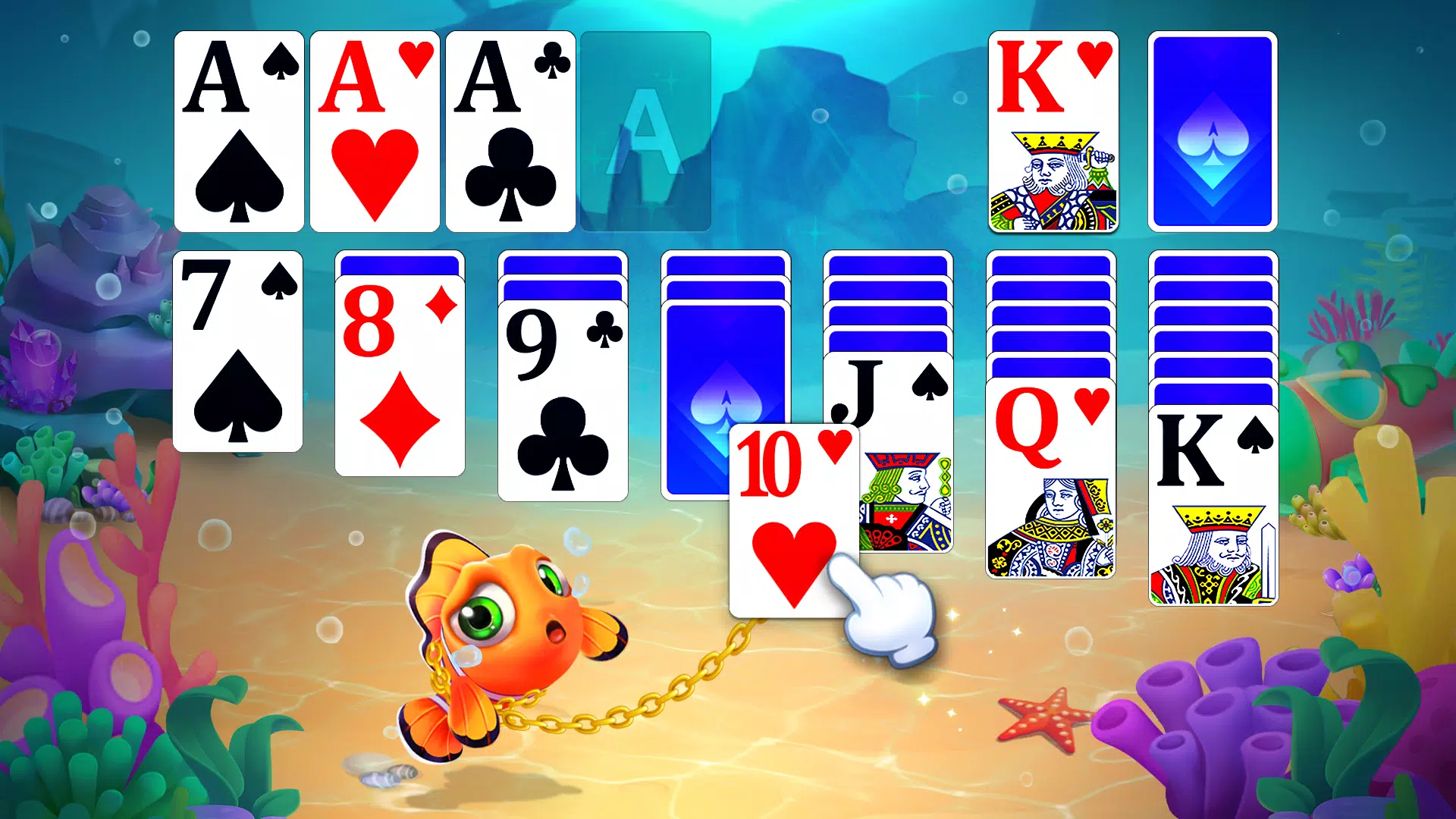 Solitaire Fish: Klondike Game Screenshot2