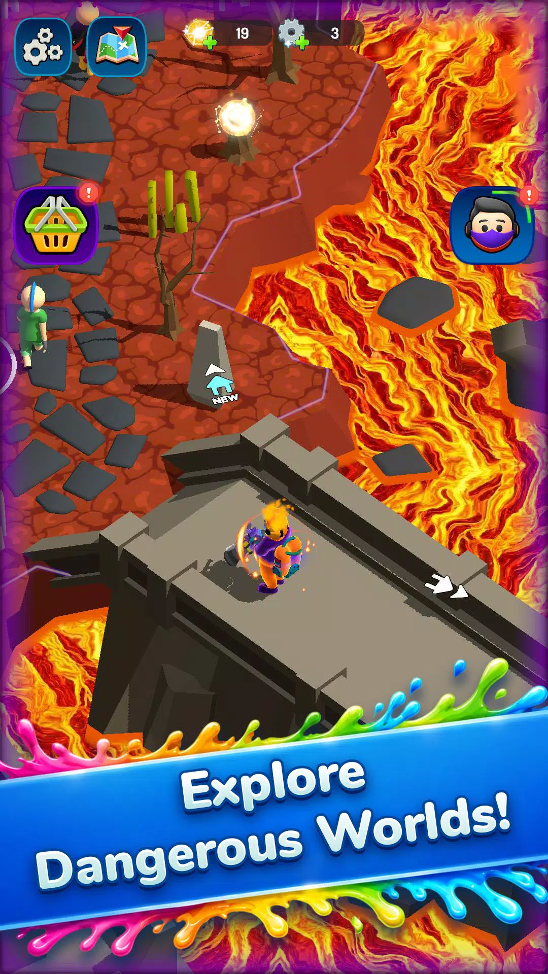 Dye Eater: Vacuum the colors Screenshot2