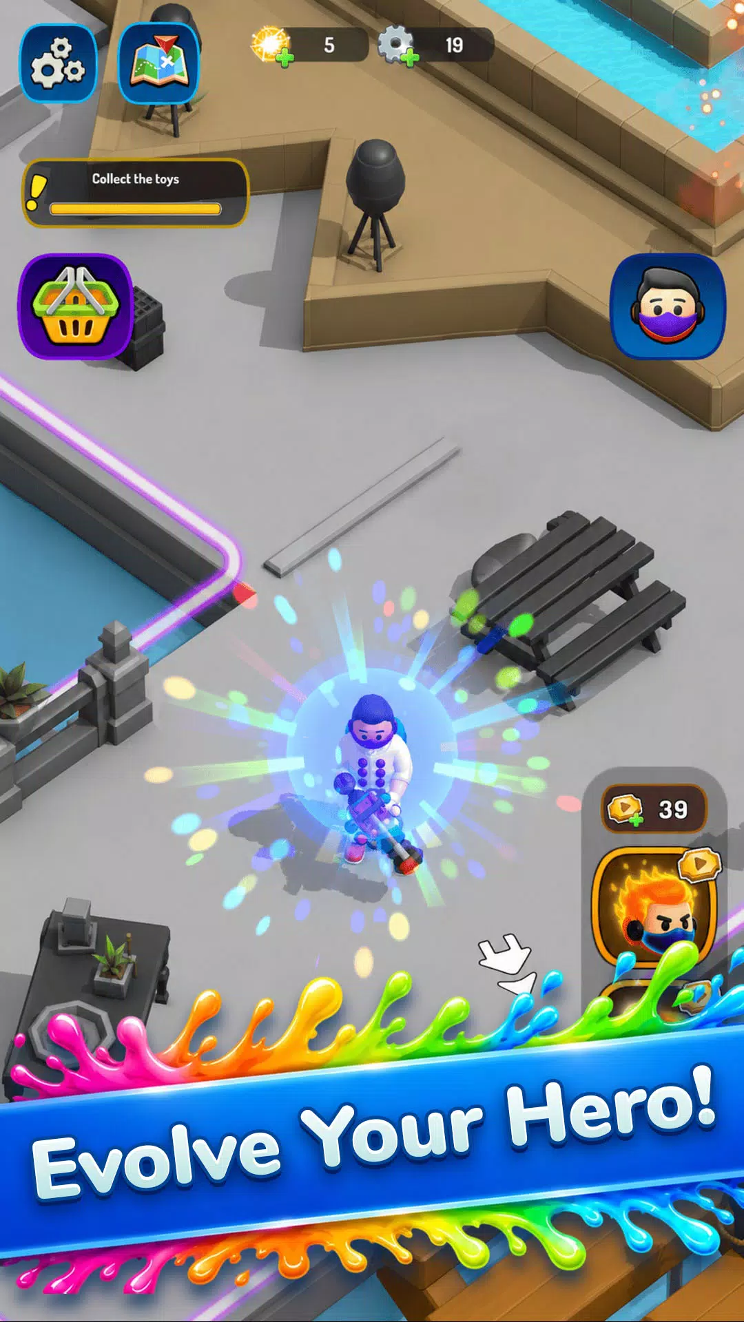 Dye Eater: Vacuum the colors Screenshot4