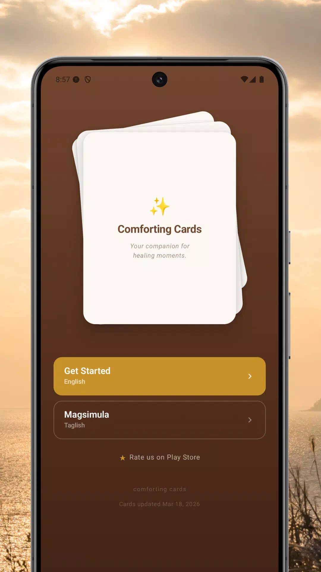 Comforting Cards Screenshot1
