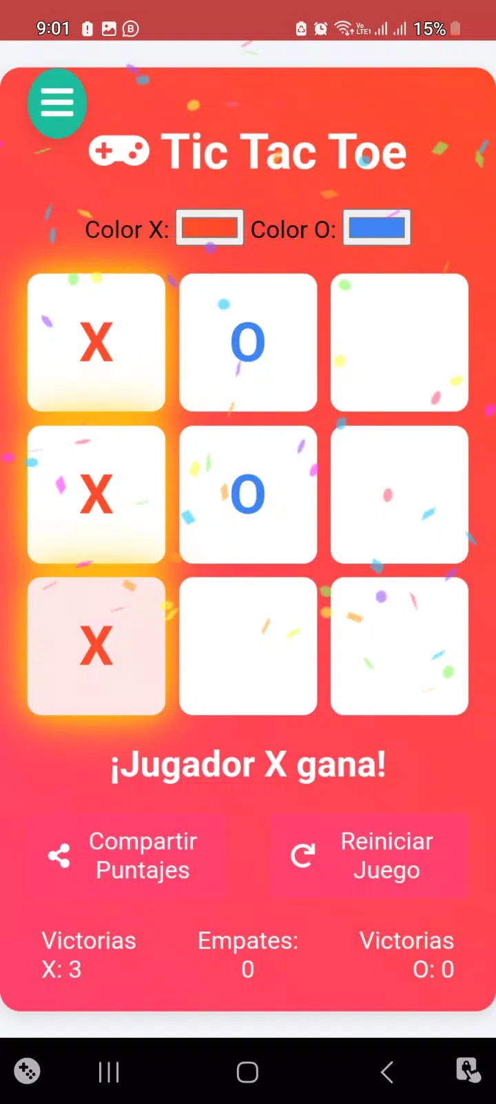 tic tac toe Juego 2025 Screenshot2