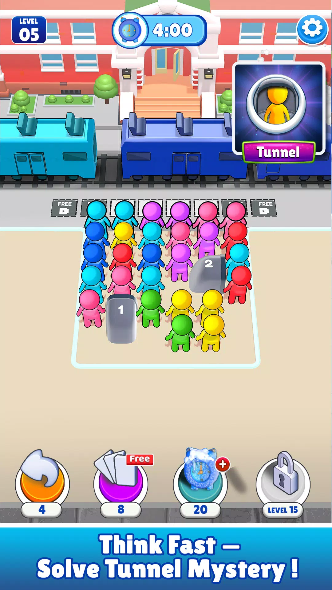 Rail Frenzy: Color Sort Puzzle Screenshot5