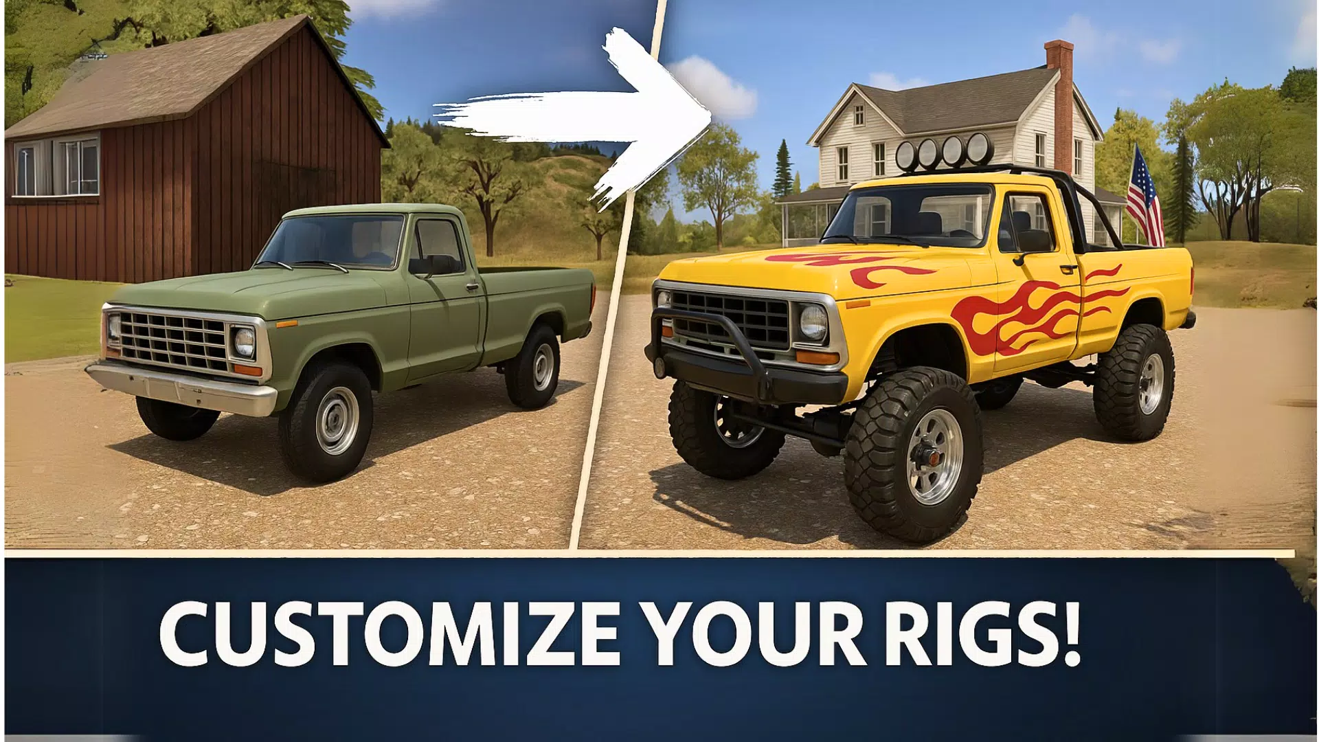 Mountain 4x4 Jeep Driving Game Screenshot4