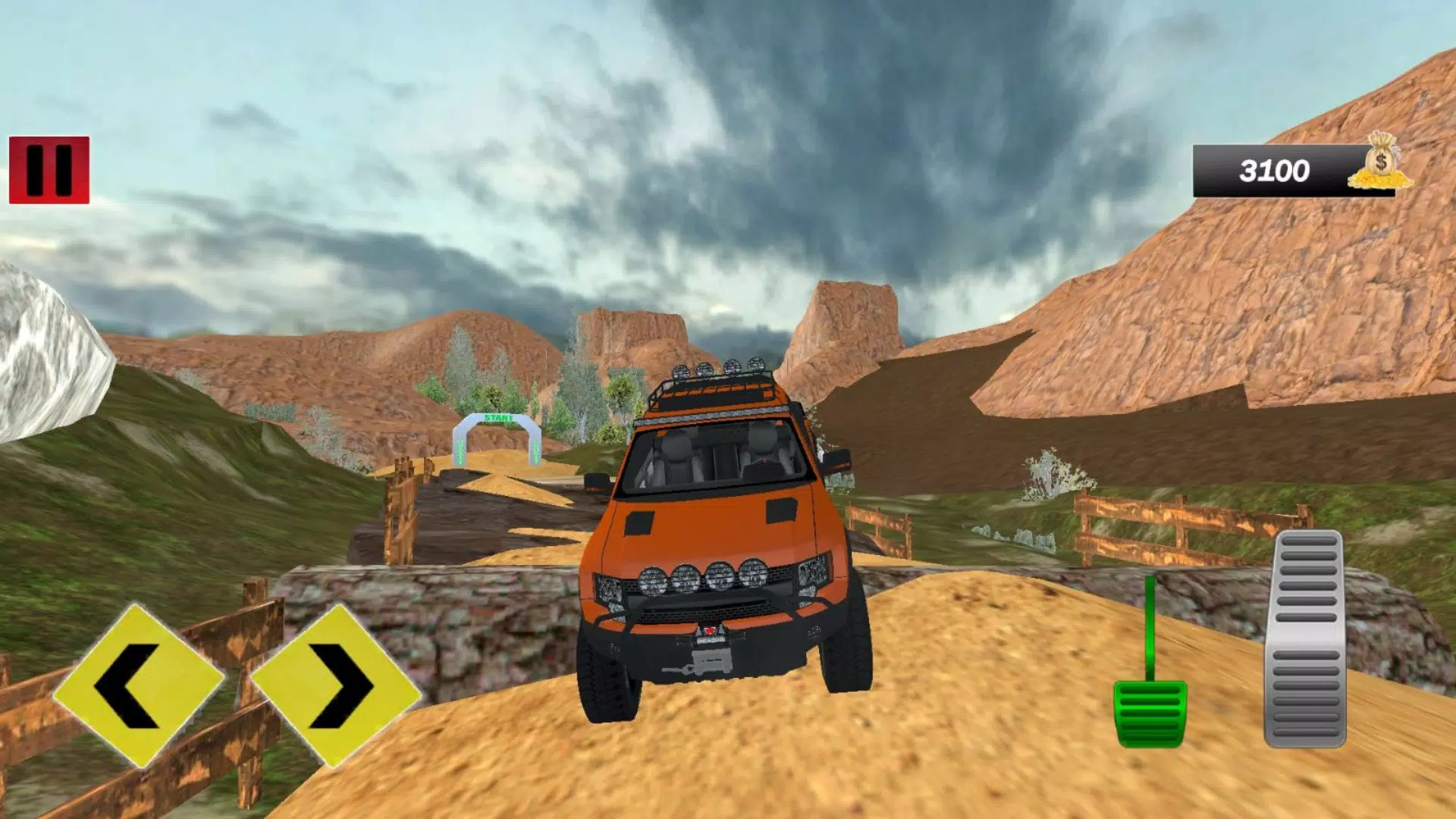 Mountain 4x4 Jeep Driving Game Screenshot7