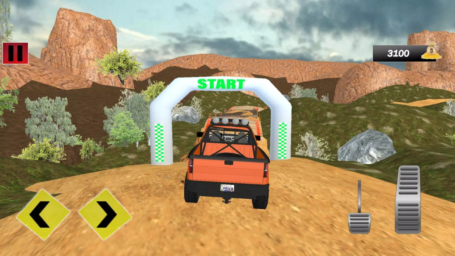 Mountain 4x4 Jeep Driving Game Screenshot6