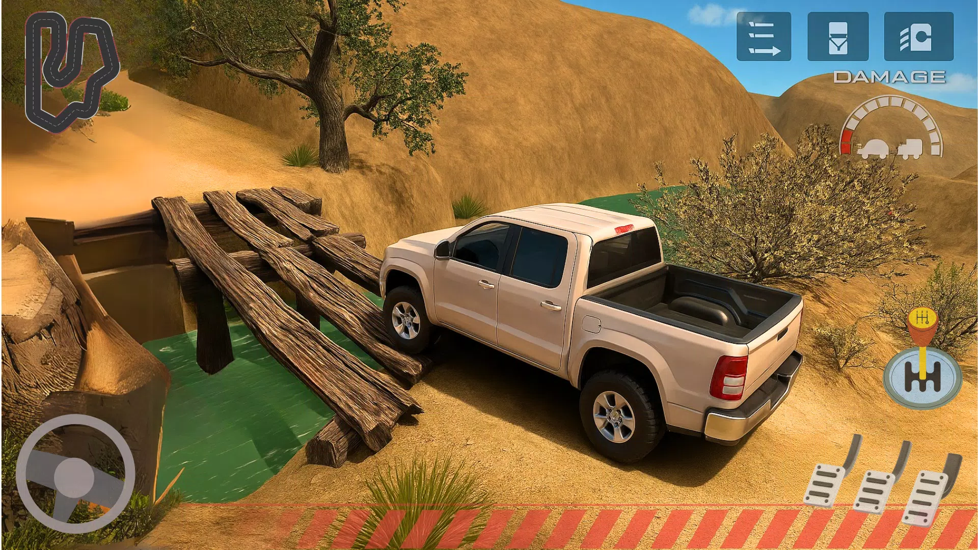Mountain 4x4 Jeep Driving Game Screenshot5