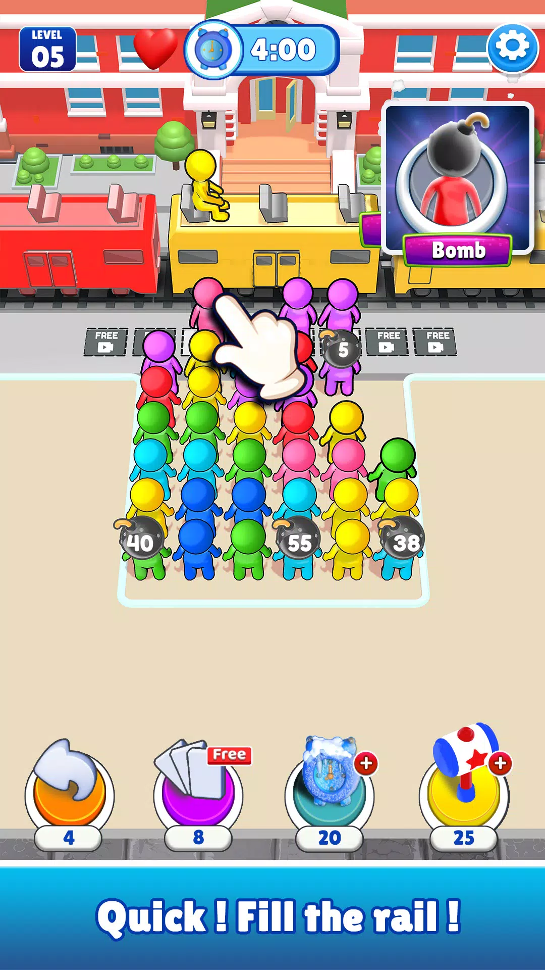 Rail Frenzy: Color Sort Puzzle Screenshot6