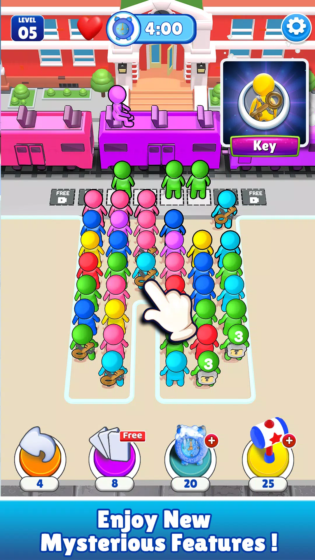Rail Frenzy: Color Sort Puzzle Screenshot7