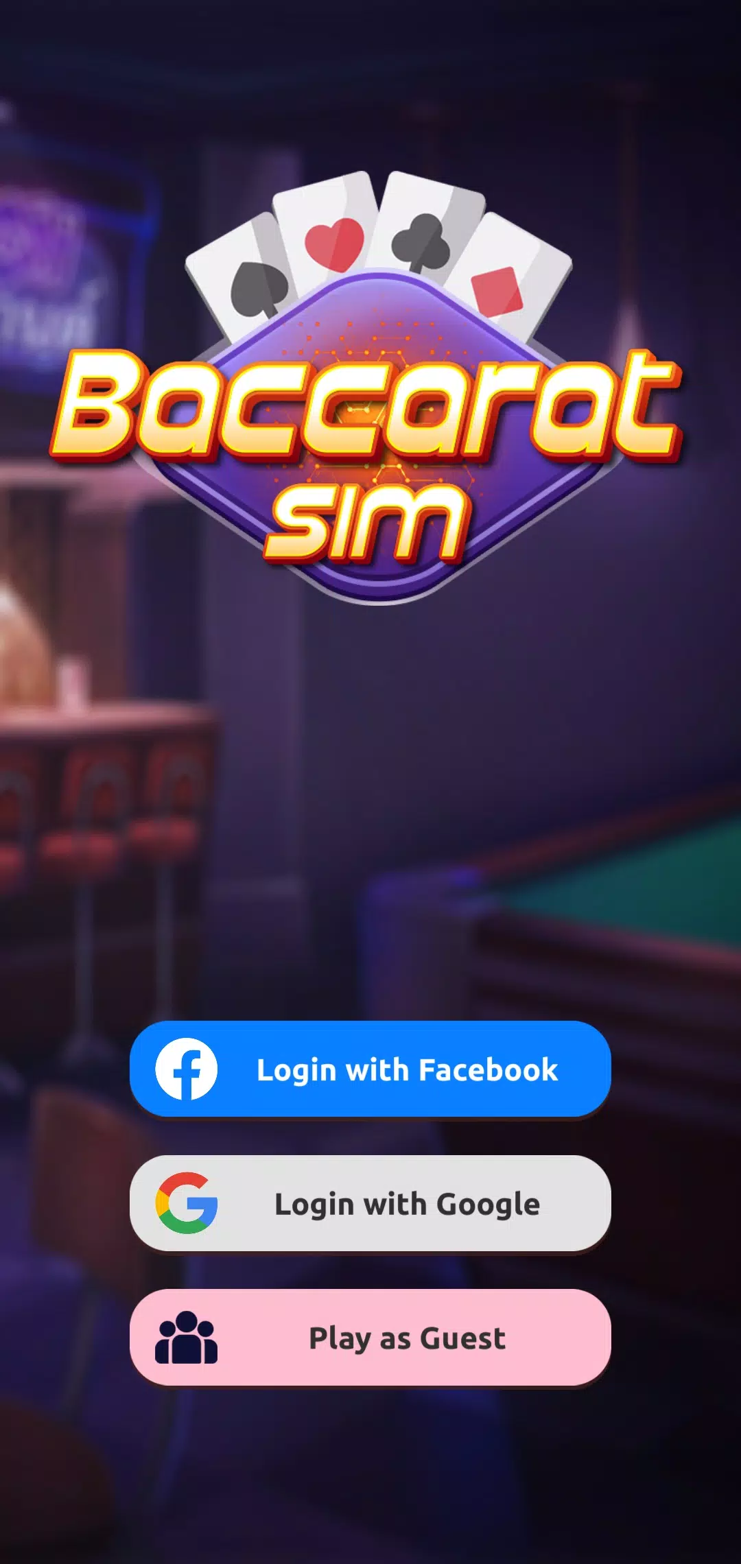 Baccarat Sim Screenshot6