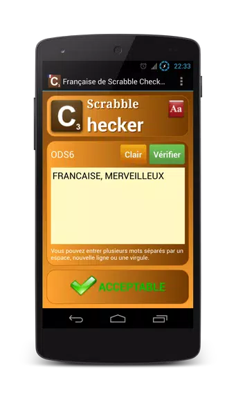 Word Checker - French Screenshot1