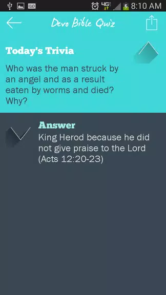 Devo Bible Quiz Screenshot4