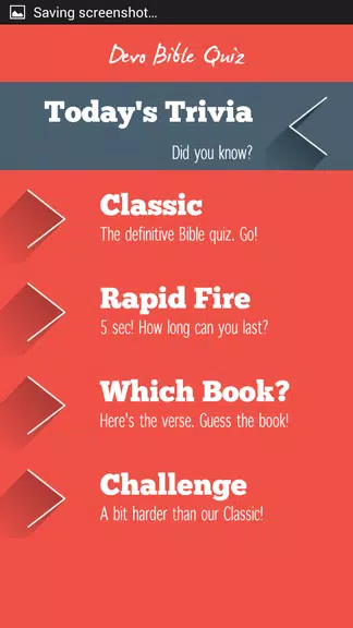 Devo Bible Quiz Screenshot1