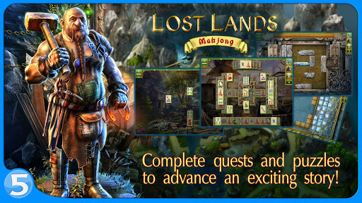 Lost Lands: Mahjong Premium Screenshot2