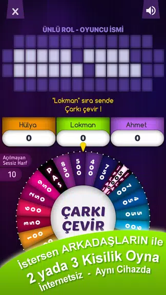 Çarkıfelek Mobil - Zarf Seç Screenshot2