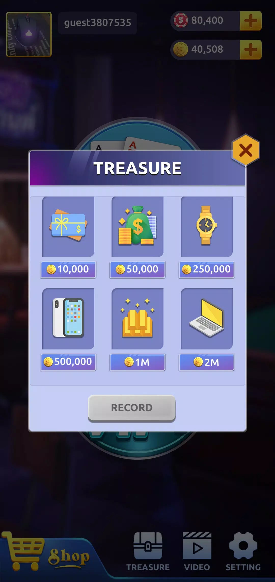 Baccarat Sim Screenshot4